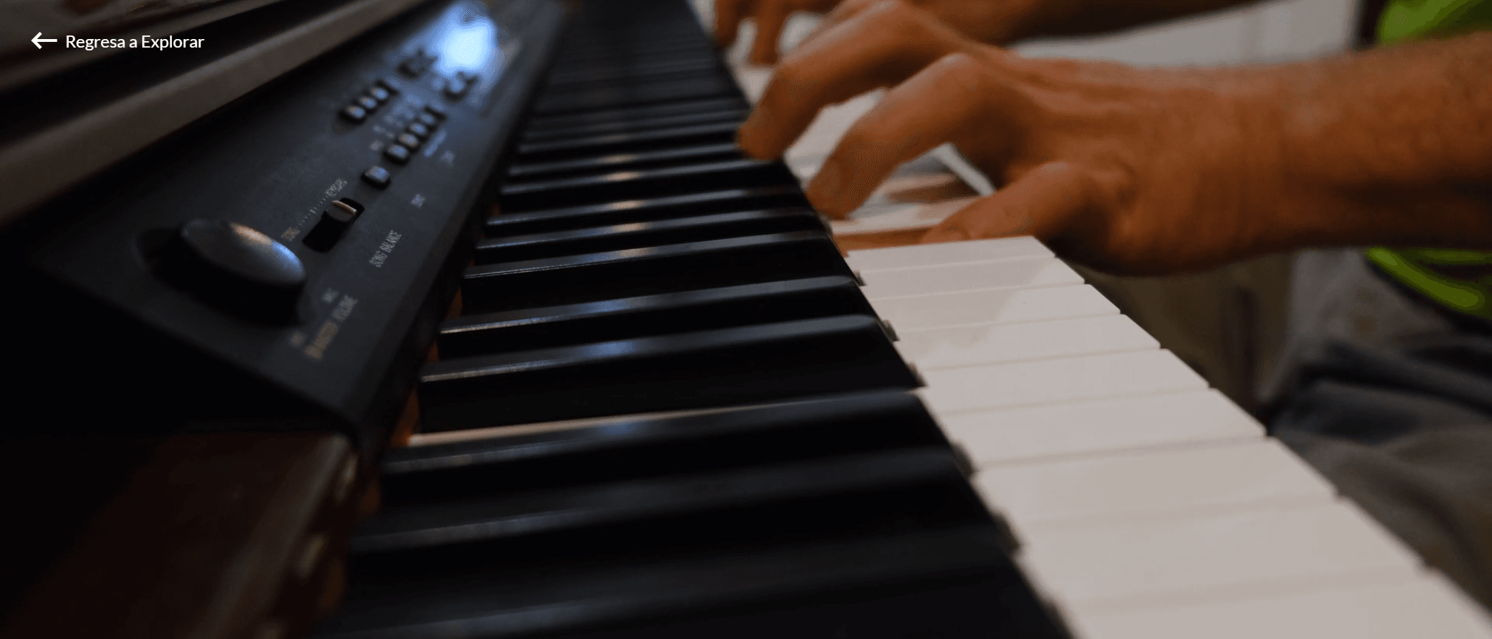 Imagen viendo una serie en mi proyecto "Netflix Layout".